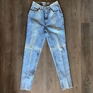 Vintage Jordache High Waisted Bow Jeans